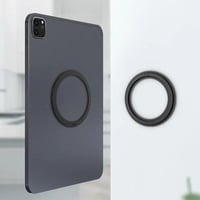 حلقة مغناطيسية و حلقة معدنية للتابلت دريب - اسود
