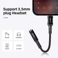 C1-05 وصلة AceFast لايتنينق الى AUX - اسود