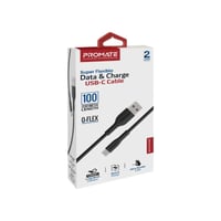 شاحن يوسبي تايب سي اسود من بروميت XCord-AC.Black