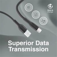 شاحن يوسبي تايب سي اسود من بروميت XCord-AC.Black