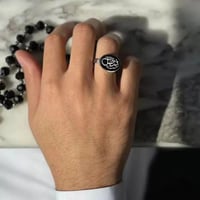 خواتم رجالية فضة خالص بالاسم