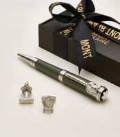 طقم قلم وكبك منت بلانك