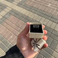 خاتم رجالي فضة خالص تفصيل حسب الطلب