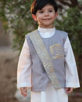 سديري اطفال لون اسود رصاصي بيج لمظهر أنيق