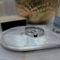 اسوارة نسائي بالاسم مطليه بالذهب 21 جرام