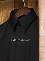 قماش شتوي رجالي اسود ملكي