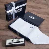 شماغ وقلم وكبك رجالي ماركه مونت بلانك اخر اصدار