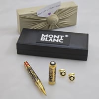 طقم قلم وكبك منت بلانك