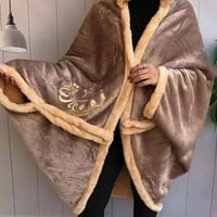 شال شتوي نسائي تصميم بالاسم حسب الطلب