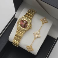 اطقم ساعات نسائية بالاسم اكسسوارات نسائي فخمه بالا...