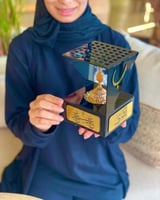 مبخره اكريلك العيد بشكل أنيق