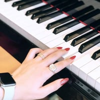 خاتم نسائي فضة خالص تفصيل بالاسم