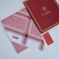 شماغ رجالي ماركة كارتير مع الملحقات