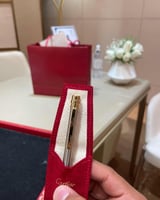 قلم رجالي ماركة كارتير مع الكتابه بالاسم