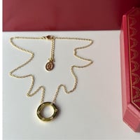 سلسال كارتير نسائي مع فص زركون