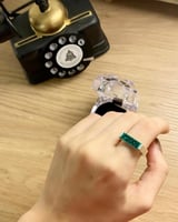 خاتم فضة يُصمم حسب الطلب