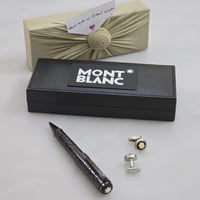 طقم قلم وكبك منت بلانك