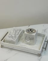 مباخر رخام بالاسم تصميم حسب الطلب