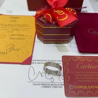 دبلة كارتير رجالية مع الكتابة من الداخل