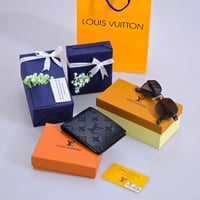 هدايا رجاليه فخمة نظارة مع محفظة