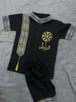 طقم ملابس ولادي يوم التأسيس السعودي