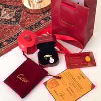 خاتم نسائي انيق فصوص زركون