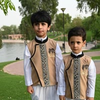 سديري اطفال لون اسود رصاصي بيج لمظهر أنيق