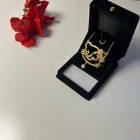 سلسال اطفال ناعم مطلي بالذهب