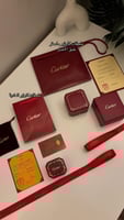 خاتم كارتير 1 ذهبي مع الملحقات