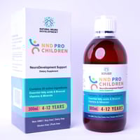 المكمل الغذائي الطبيعي ان ان دي للأطفال - يحتوي ال...