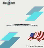 مساحات رين-إكس العادية للزجاج الأمامي بطول 24 إنش...