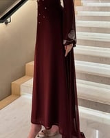 جلابية رمضان شيفون تجمع بين الأصالة والأناقة