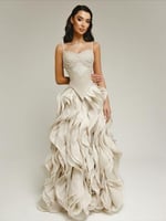 فستان سهرة كرنكل