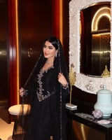 مخور اماراتي فاخر شيفون جورجيت