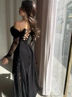 فستان سهرة باربي مع دانتيل