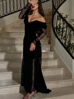 فستان سهرة باربي مع دانتيل