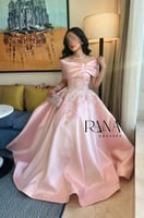 فستان ميكادو مطرز