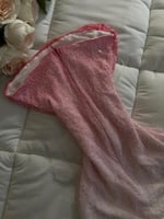 فستان انيق بألوان مدرجه