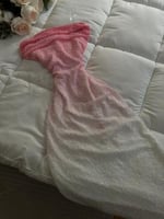 فستان انيق بألوان مدرجه