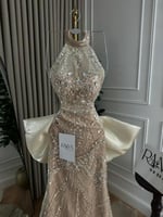 فستان شامبين ملكي