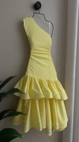 فستان ليموني قصير