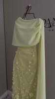 فستان اصفر سهره فخم