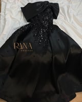 فستان ميكادو مطرز