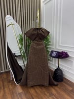 فستان سهره فوشي بتفاصيل انيقه