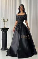 فستان ميكادو مطرز