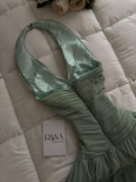 فستان ناعم بلون تفاحي انيق