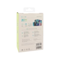 راف باور | رأس شاحن USB-C 20W سريع وآمن