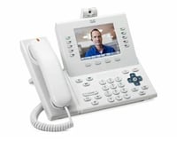 White Cisco CP9951W Video Phone