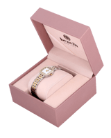 ساعة نسائية ماركة بنفيت فضي ذهبي مينا صدفي موديل B...