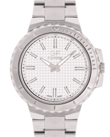 ساعة رجالية صناعة سويسرية ماركة جي اف فضي مينا ابي...